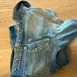 Free People Denim Jumpsuit size S